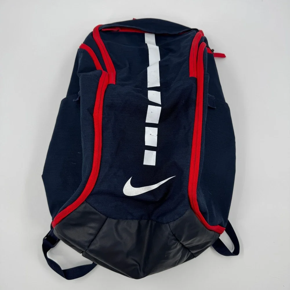 nike backpack red and blue Nike | Bags | Nike Hoops Elite Pro Basketball Backpack Navy Blue Red  Ba55544